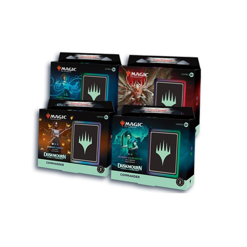 Mtg Commander Duskmourn La Casa de los Horrores Pack 4 Mazos | Juegos de Cartas | Gameria