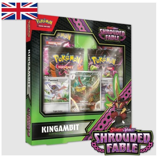 Pokémon Jcc Escarlata y Púrpura Shrouded Fable IR Collection Kingambit (Inglés) |  Juegos de Cartas | Gameria