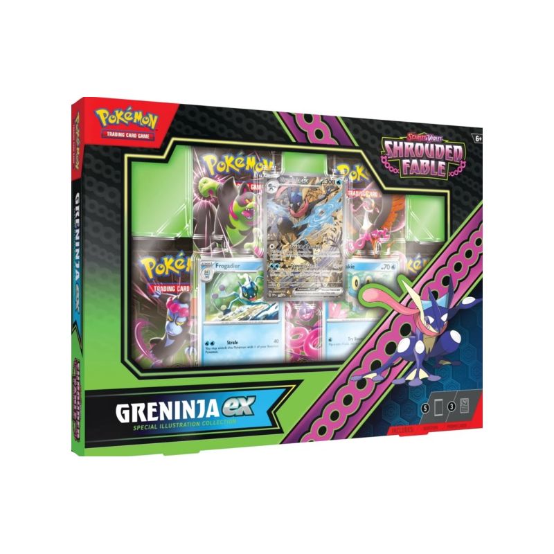 Pokémon Jcc Escarlata y Púrpura Shrouded Fable Special Collection Greninja (Inglés) |  Juegos de Cartas | Gameria