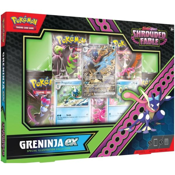 Pokémon Jcc Escarlata y Púrpura Shrouded Fable Special Collection Greninja (Inglés) |  Juegos de Cartas | Gameria