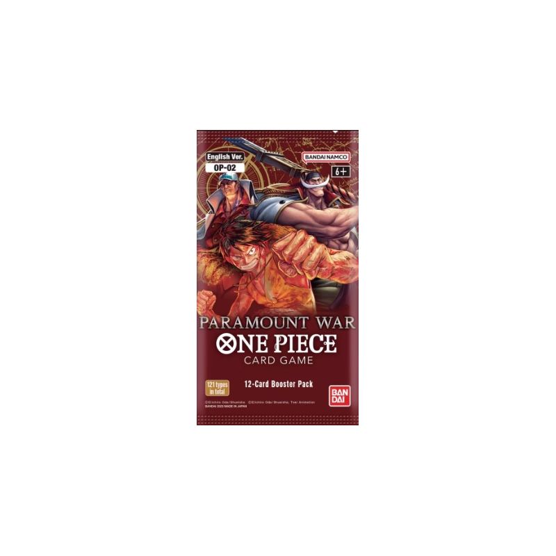 One Piece Card Game Paramount War OP-02 Sobre (Inglés) | Juegos de Cartas | Gameria