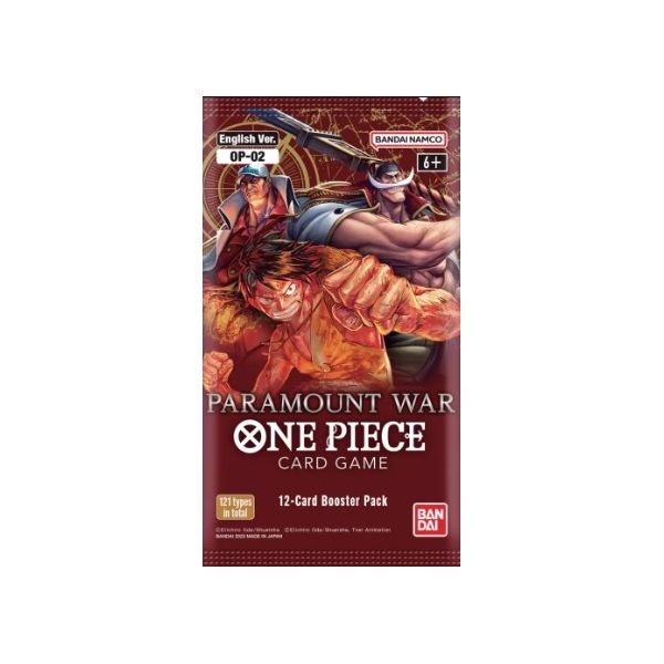 One Piece Card Game Paramount War OP-02 Sobre (Inglés) | Juegos de Cartas | Gameria