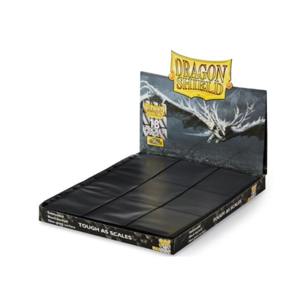 Caja de Hojas Dragon Shield 18 Bolsillos Sideloader NonGlare 50 Unidades  | Accesorios | Gameria