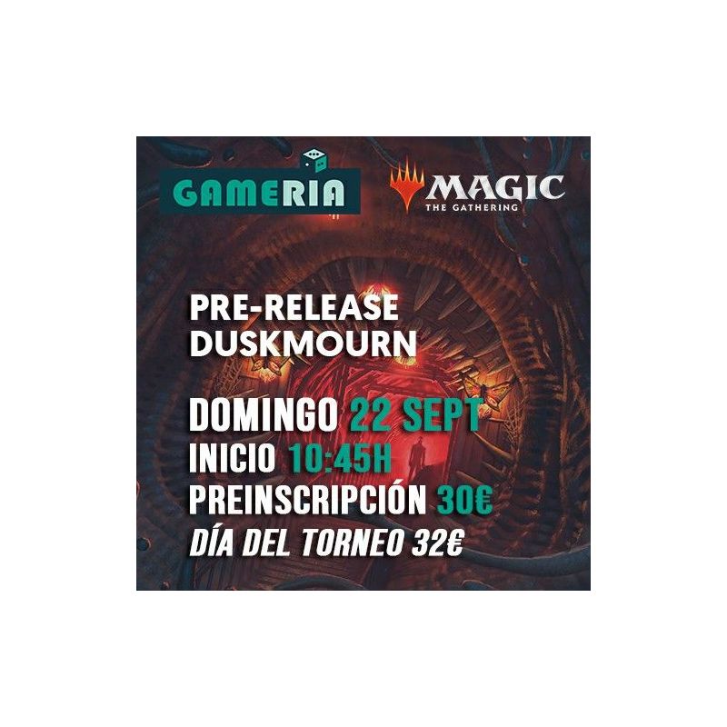 Torneo Mtg Pre-release Duskmourn La Casa De Los Horrores 22 Septiembre | Gameria