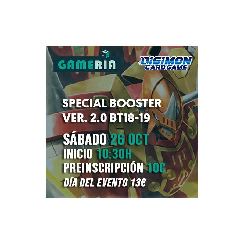 Torneo Digimon Special Booster 2.0 BT18-19 | Gameria