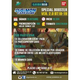 Torneo Digimon Special Booster 2.0 BT18-19 | Gameria