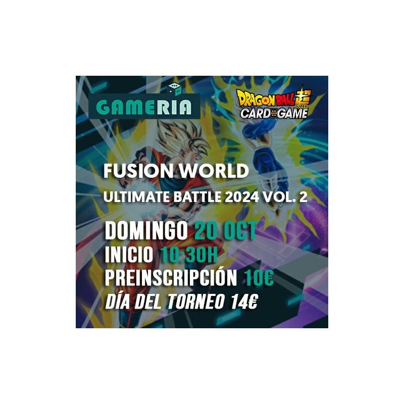 Torneo DBS Fusion World Ultimate Battle 2024 Vol. 2 | Gameria