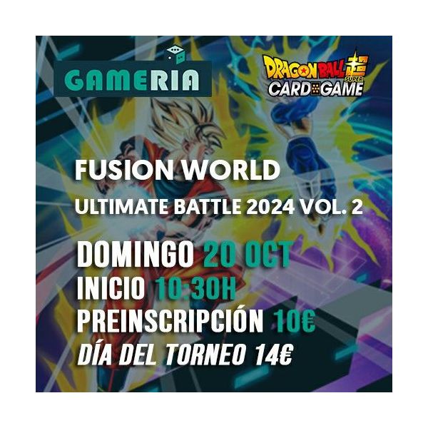 Torneo DBS Fusion World Ultimate Battle 2024 Vol. 2 | Gameria