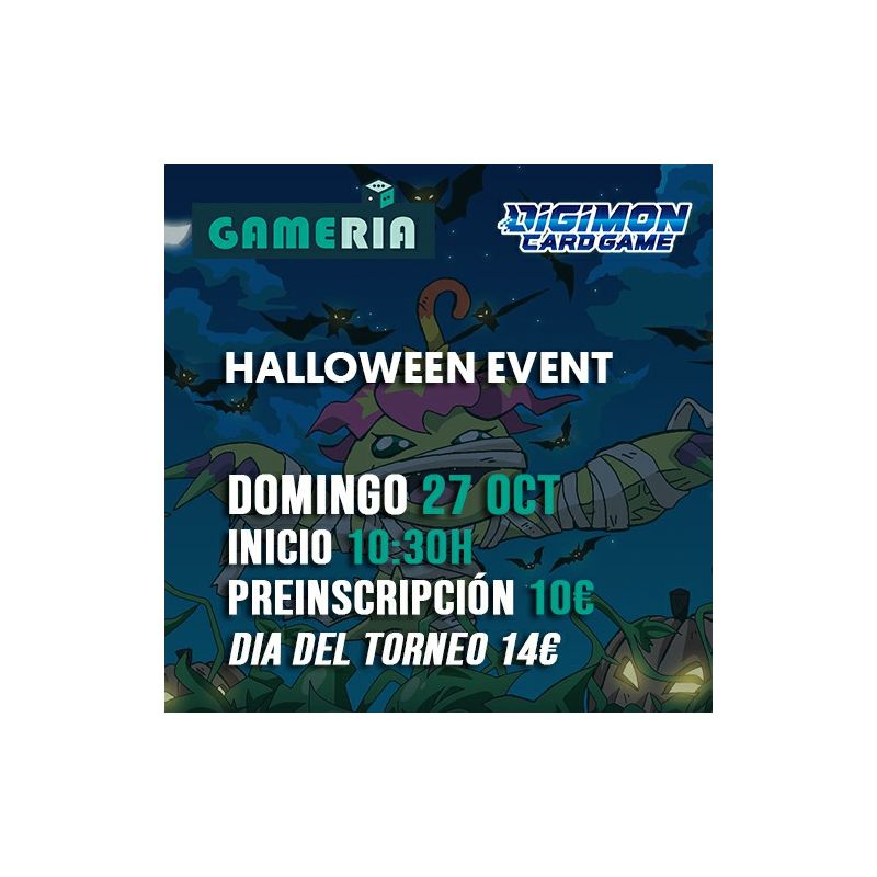 Torneo Digimon Hallowen Event | Gameria