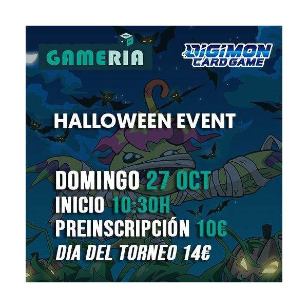 Torneo Digimon Hallowen Event | Gameria