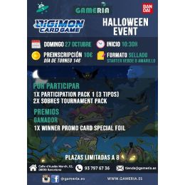 Torneo Digimon Hallowen Event | Gameria