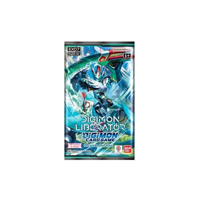 Digimon Card Game Digimon Liberator EX07 Sobre | Juegos de Cartas | Gameria