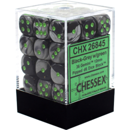 Dados Chessex Gemini 12mm D6 (36 Unidades)