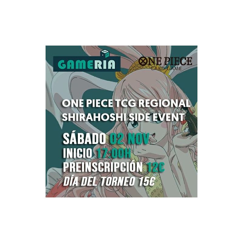 Torneo One Piece Regional Wave 3 Shirahoshi Side Event 17:00h | Juegos de Cartas | Gameria