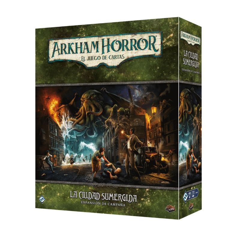 Arkham Horror LCG La ciudad sumergida Expansión De Campaña | Juegos de Cartas | Gameria