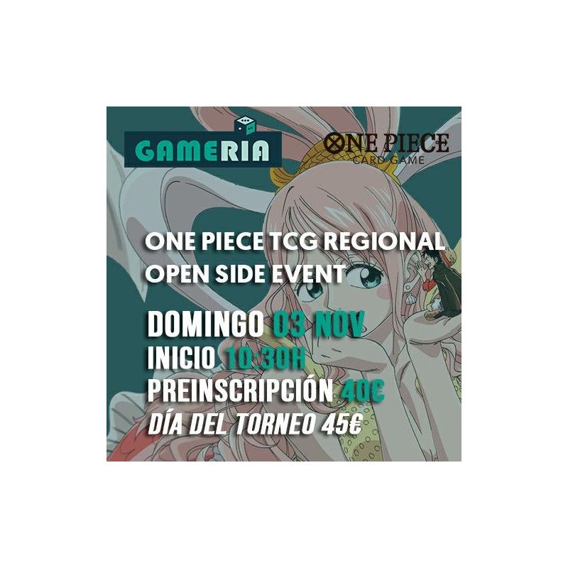 Torneo One Piece Regional  Wave 3 Side Event | Juegos de Cartas | Gameria