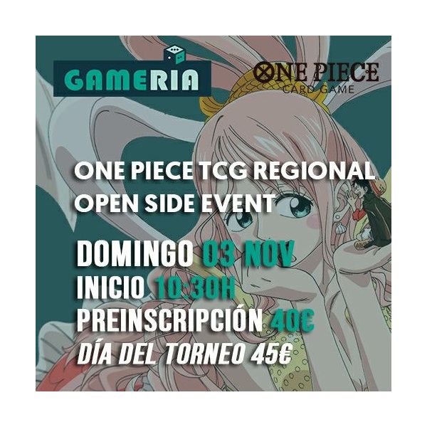 Torneo One Piece Regional  Wave 3 Side Event | Juegos de Cartas | Gameria