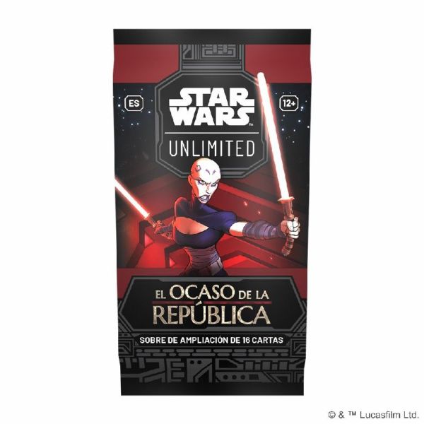 Star Wars Unlimited El Ocaso de la República Sobre | Juegos de Cartas | Gameria