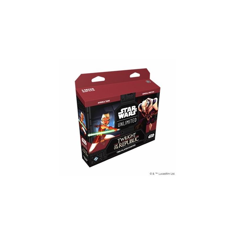 Star Wars Unlimited Twilight of the Republic Caja de Inicio (Inglés) | Juegos de Cartas | Gameria