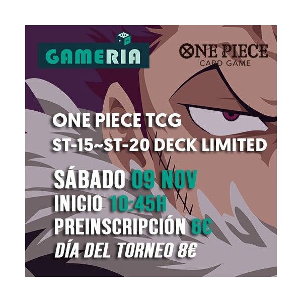 Torneo One Piece ST15 - ST20 Deck Limited | Gameria