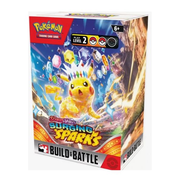 Presentación Pokemon Scarlet & Violet Surging Sparks | Juegos de Cartas | Gameria