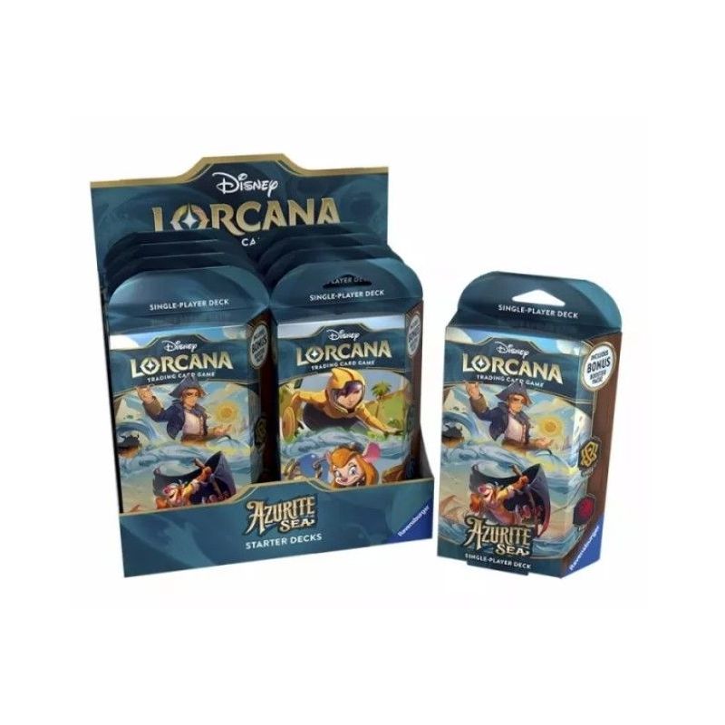 Lorcana Azurite Sea Pack 2 Starter Decks (Inglés) | Juegos de Cartas | Gameria