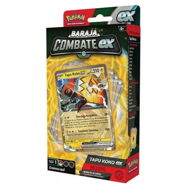 Pokemon Jcc Tapu Koko Ex Battle Deck (Castellano) | Juegos de Cartas | Gameria