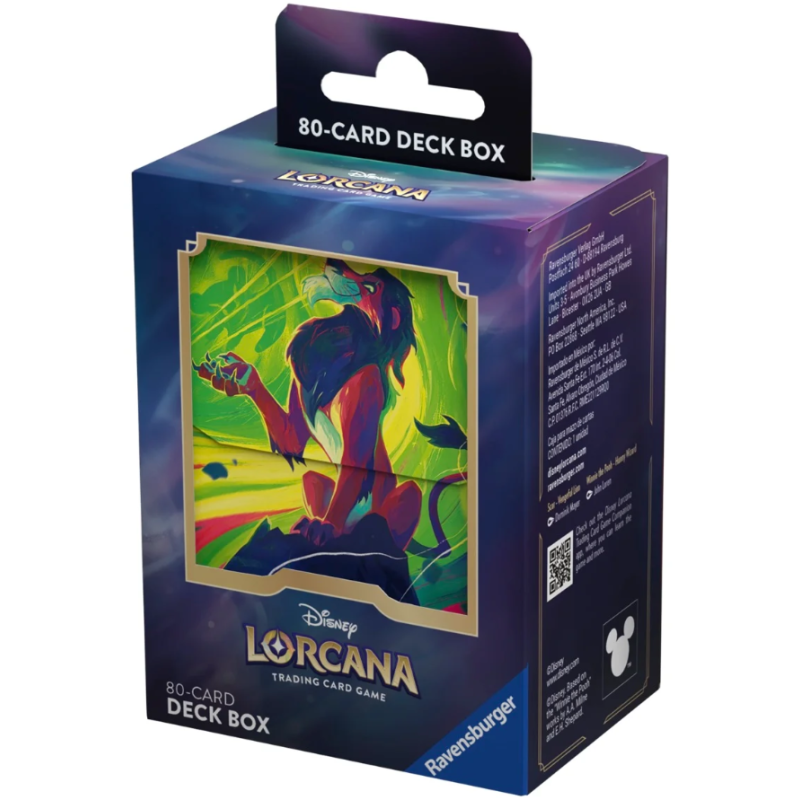 Lorcana Deck Box Modelo Scar | Juegos de Cartas | Gameria