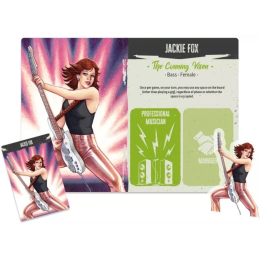 Rock Hard 1977 Promo Jackie Fox  | Juegos de Mesa | Gameria