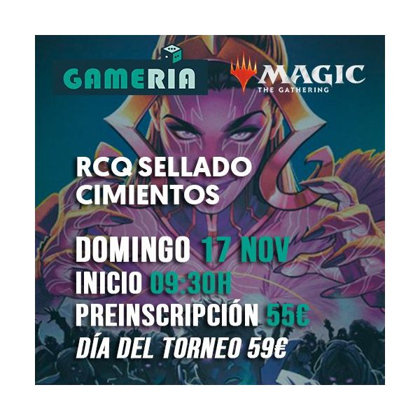 Torneo Mtg RCQ Sellado Foundations Noviembre | Gameria