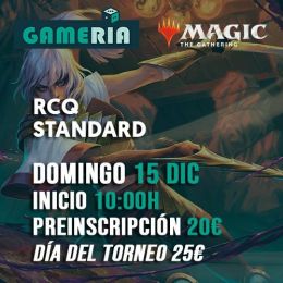 Torneo Mtg RCQ Standard Diciembre | Gameria