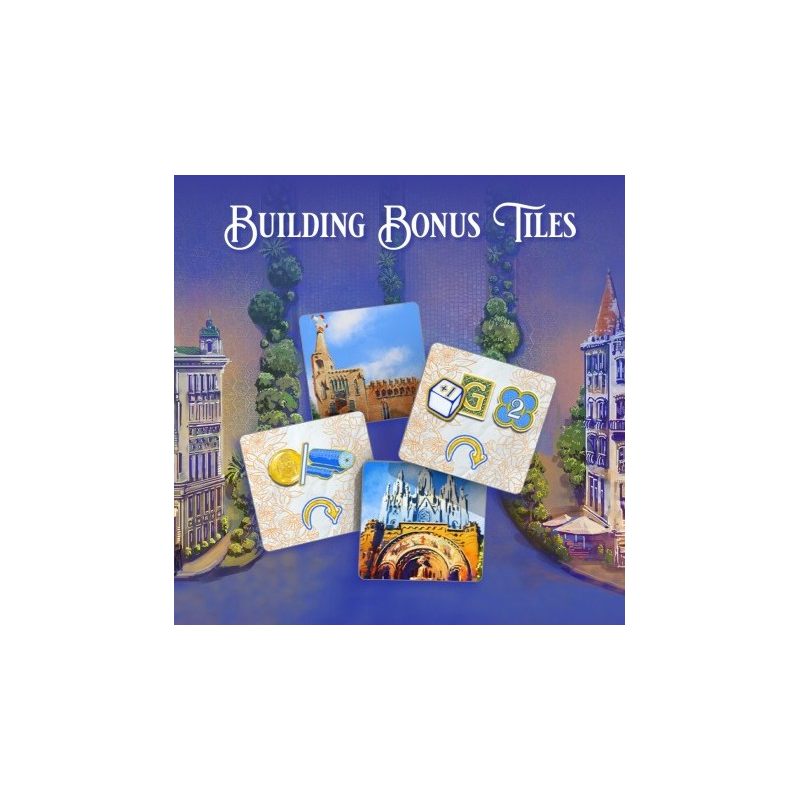 Barcelona Building Bonus Tiles 2 | Juegos de Mesa | Gameria