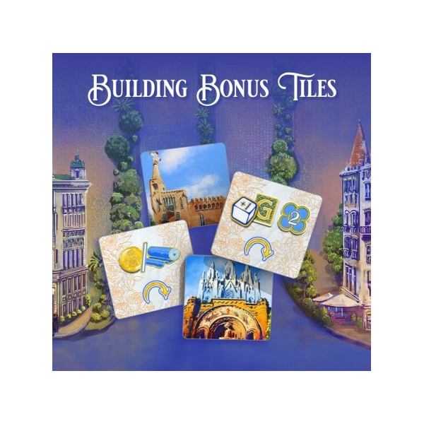 Barcelona Building Bonus Tiles 2 | Juegos de Mesa | Gameria