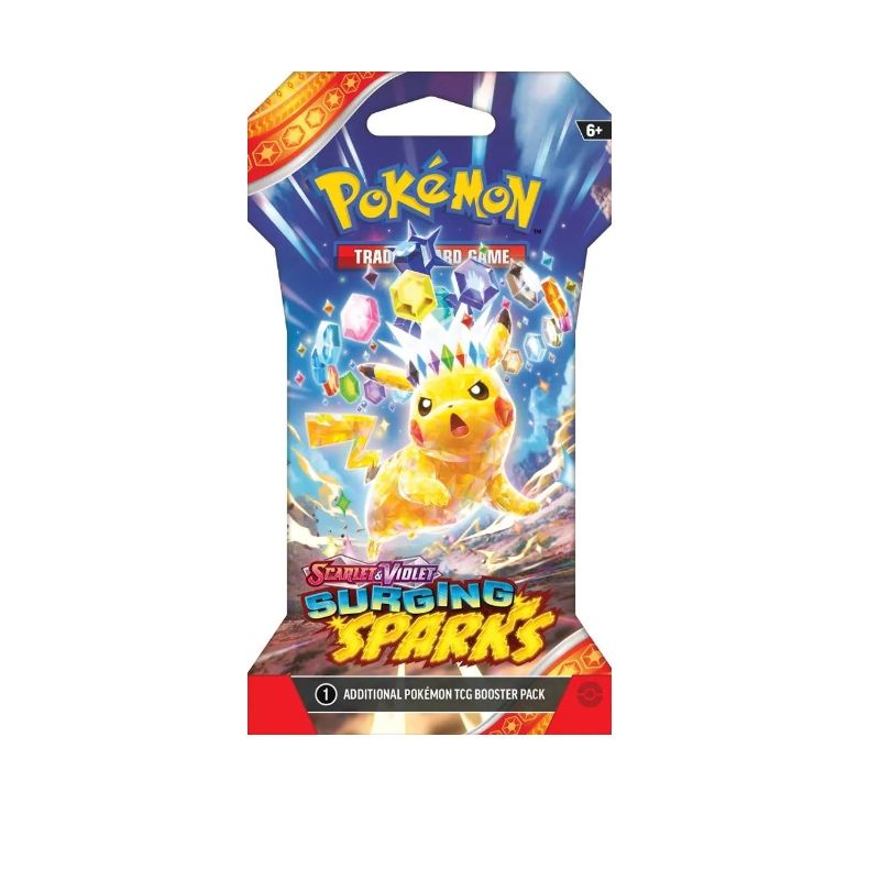 Pokémon Jcc Scarlet & Violet Surging Sparks Sobre Emblistado (Inglés) | Juegos de Cartas | Gameria