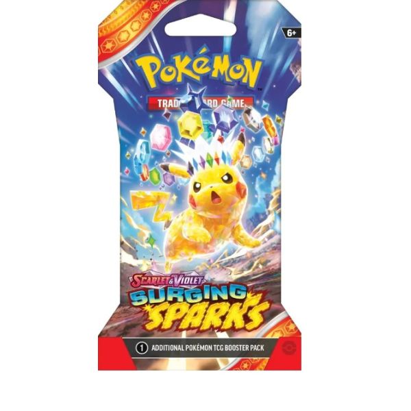 Pokémon Jcc Scarlet & Violet Surging Sparks Sobre Emblistado (Inglés) | Juegos de Cartas | Gameria