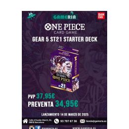 One Piece Card Game Gear5 Starter Deck 21 | Juego de Cartas | Gameria