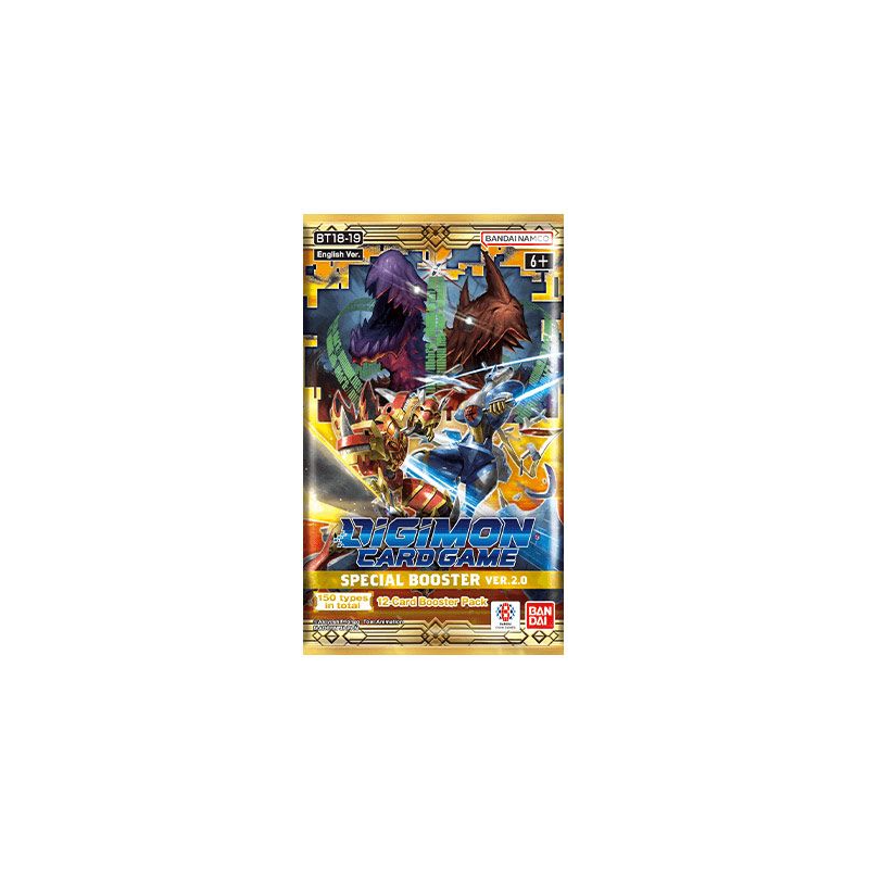 Digimon Card Game Special Booster Ver.2.0 BT18-19 Sobre | Juegos de Cartas | Gameria