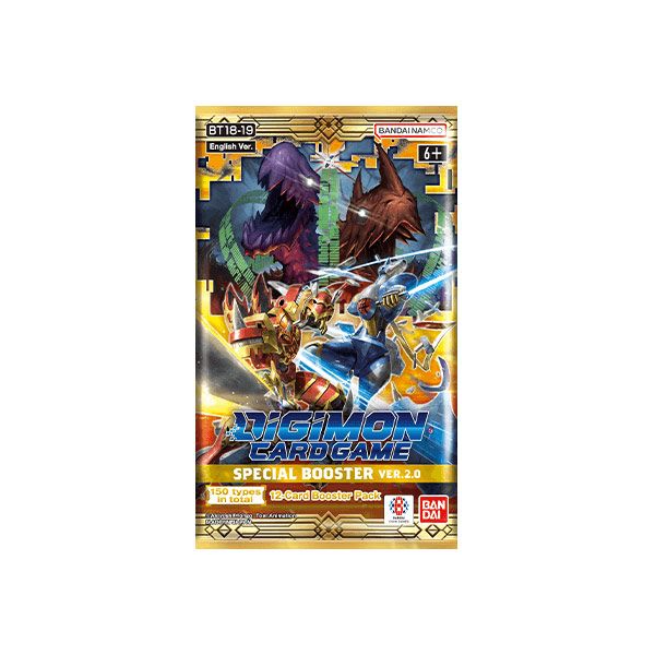 Digimon Card Game Special Booster Ver.2.0 BT18-19 Sobre | Juegos de Cartas | Gameria