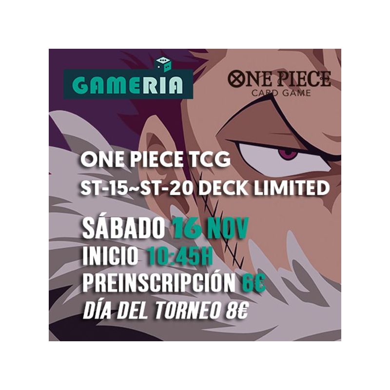 Torneo One Piece ST15 - ST20 Deck Limited | Gameria