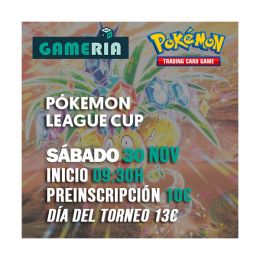 Torneo Pokémon League Cup 30 de Noviembre | Gameria