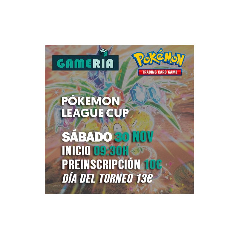 Torneo Pokémon League Cup 30 de Noviembre | Gameria