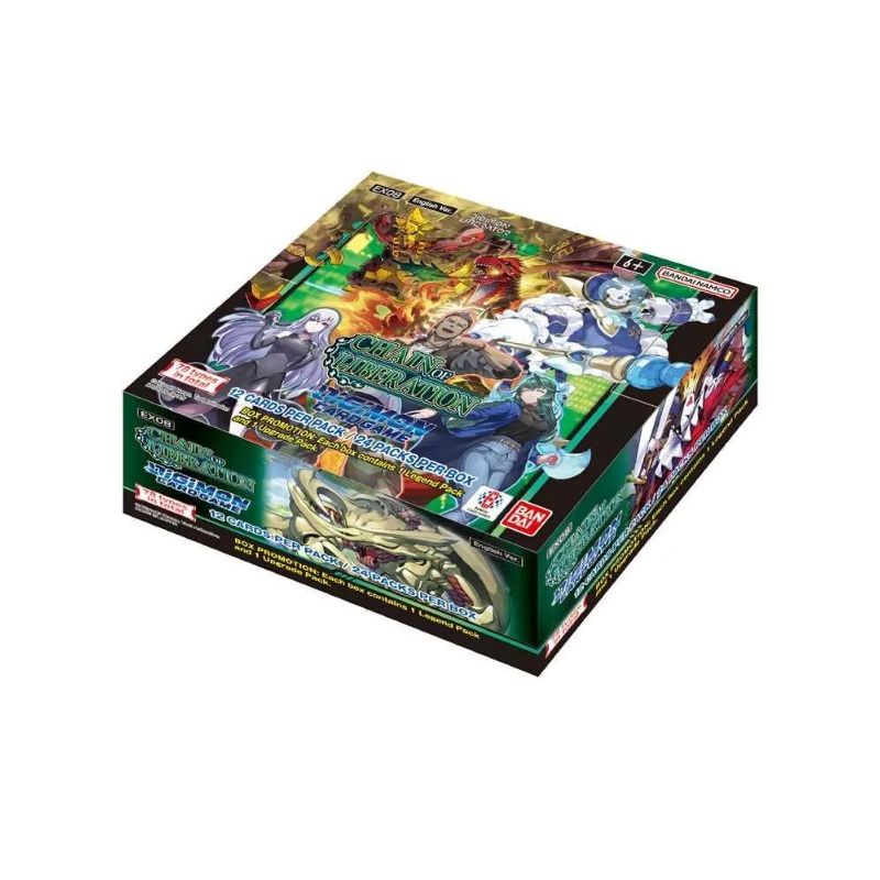 Digimon Card Game Digimon Chain Of Liberation EX08 Caja | Juegos de Cartas | Gameria