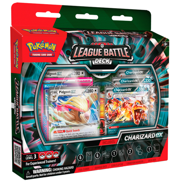 Pokémon JCC: Baraja Combate de Liga Charizard EX | Juegos de Cartas | Gameria