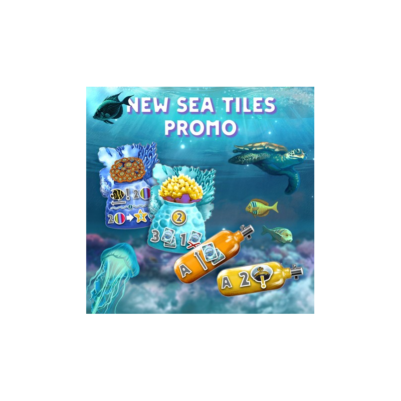 Proyecto Arrecife New Sea Tiles (Promo)  | Juegos de Mesa | Gameria