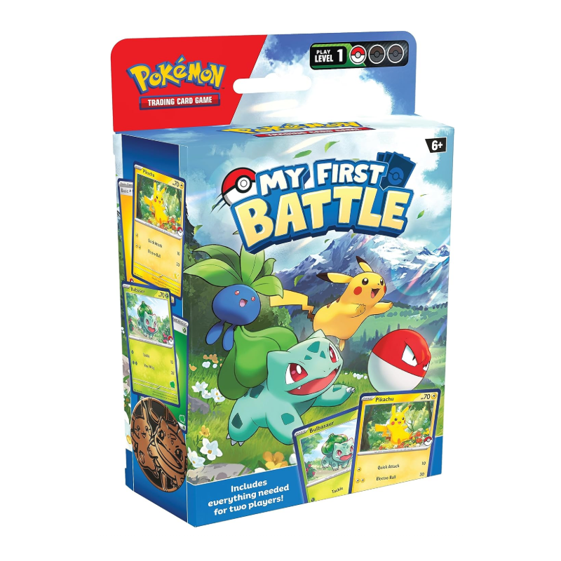 Pokemon Jcc My First Battle Bulbasaur vs Pikachu | Juegos de Cartas | Gameria