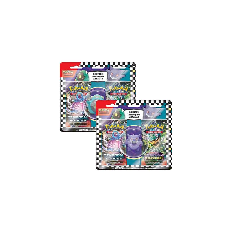 Pokemon Back to School Eraser Blister Assortment Gengar | Juegos de Cartas | Gameria