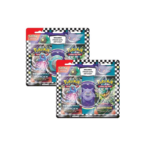 Pokemon Back to School Eraser Blister Assortment Gengar | Juegos de Cartas | Gameria