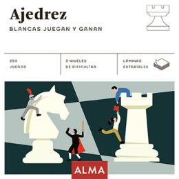 Cuadrados De Diversión Ajedrez Blancas Juegan y Ganan