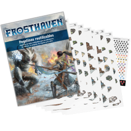 Frosthaven Pegatinas Reutilizables  | Juegos de Mesa | Gameria