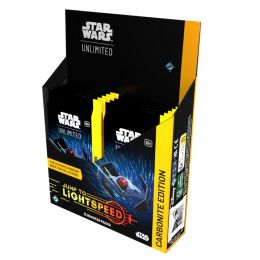 Star Wars Unlimited Jump to Lighstpeed Carbonite Edition Caja de Sobres (Inglés) | Juegos de Cartas | Gameria